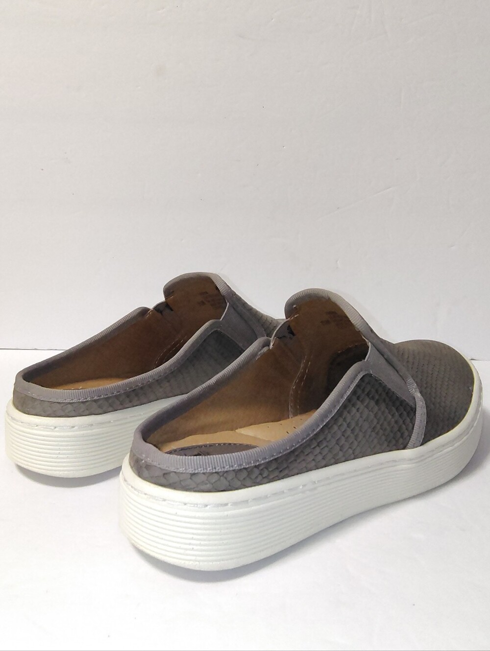 Sofft Somers Slip-On Women's Snake embossed Leather Mules Comfort Shoes 7.5 - Picture 5 of 9